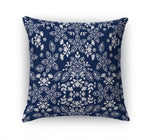 BOHO FLORAL NAVY Accent Pillow By Kavka Designs