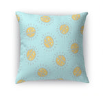 SUNNY DAYS BLUE Accent Pillow By Kavka Designs