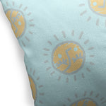 SUNNY DAYS BLUE Accent Pillow By Kavka Designs