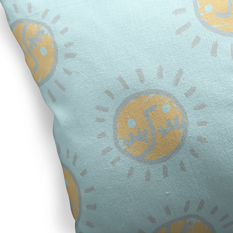 SUNNY DAYS BLUE Accent Pillow By Kavka Designs