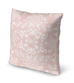 BOHO FLORAL PINK Accent Pillow By Kavka Designs