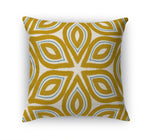 GEO LILY GOLD Accent Pillow By Kavka Designs