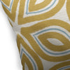 GEO LILY GOLD Accent Pillow By Kavka Designs