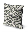 GEO LILY MIDNIGHT PILLOW Accent Pillow By Kavka Designs