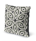 GEO LILY MIDNIGHT PILLOW Accent Pillow By Kavka Designs