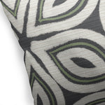 GEO LILY MIDNIGHT PILLOW Accent Pillow By Kavka Designs