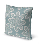 MULTI MANDELA BLUE BOLD Accent Pillow By Kavka Designs