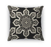 MULTI MANDELA CHARCOAL BOLD Accent Pillow By Kavka Designs