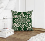 MULTI MANDELA EVERGREEN BOLD Accent Pillow By Kavka Designs