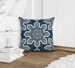 MULTI MANDELA NAVY BOLD Accent Pillow By Kavka Designs