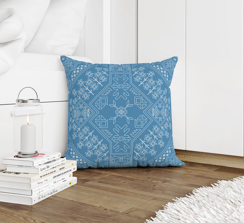 BAYBAR BLUE Accent Pillow By Kavka Designs