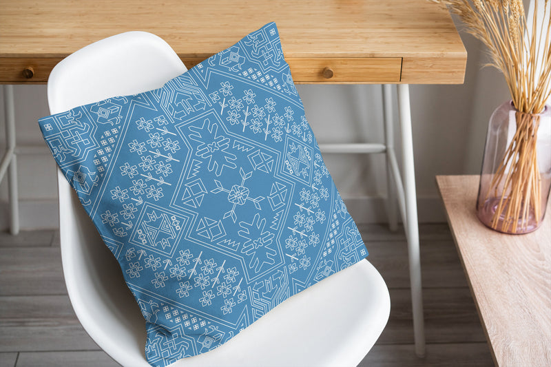 BAYBAR BLUE Accent Pillow By Kavka Designs