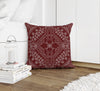 BAYBAR BURGUNDY Accent Pillow By Kavka Designs