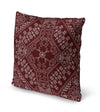 BAYBAR BURGUNDY Accent Pillow By Kavka Designs