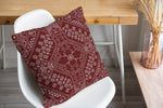 BAYBAR BURGUNDY Accent Pillow By Kavka Designs