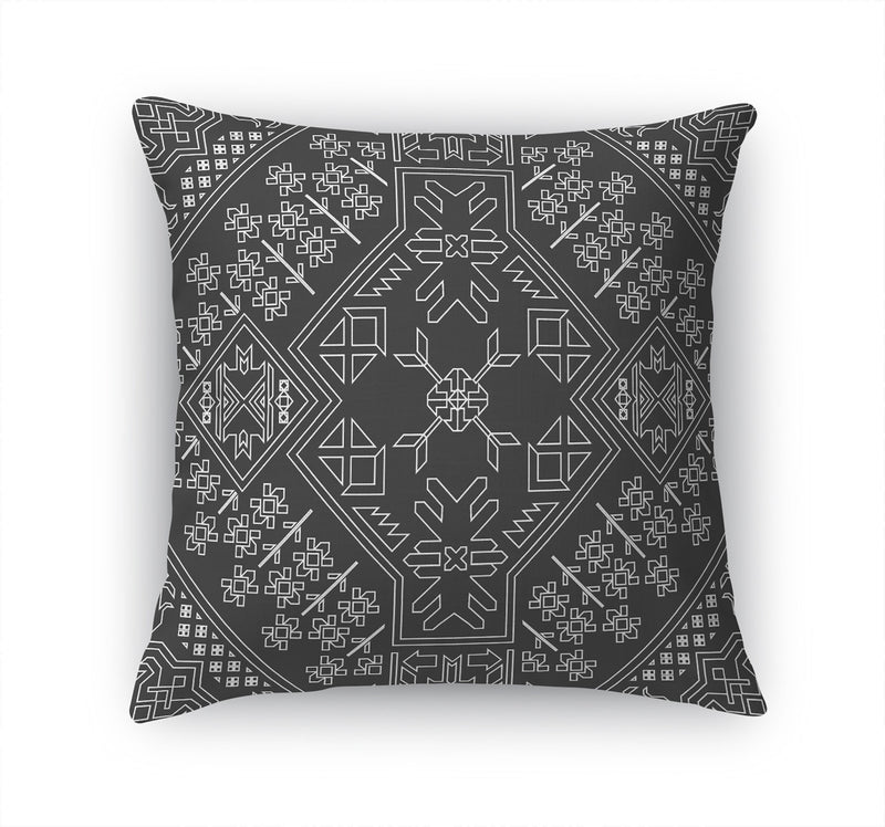 BAYBAR CHARCOAL Accent Pillow By Kavka Designs