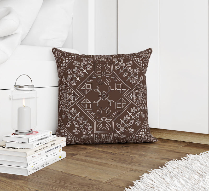 BAYBAR CHOCOLATE Accent Pillow By Kavka Designs