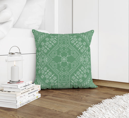 BAYBAR GREEN Accent Pillow By Kavka Designs