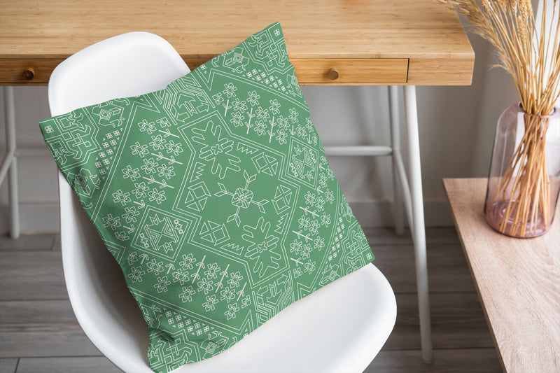 BAYBAR GREEN Accent Pillow By Kavka Designs