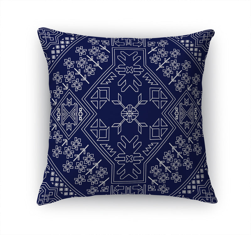 BAYBAR NAVY Accent Pillow By Kavka Designs