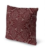 MAMLUK BURGUNDY Accent Pillow By Kavka Designs