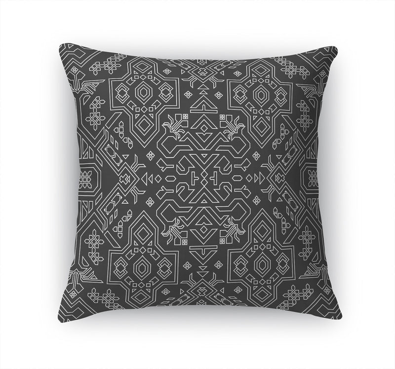 MAMLUK CHARCOAL Accent Pillow By Kavka Designs