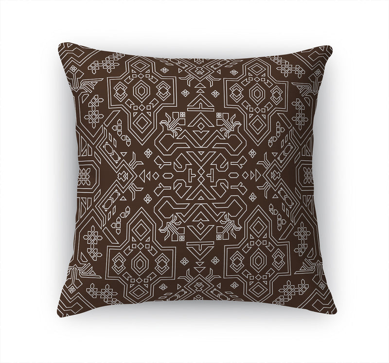 MAMLUK CHOCOLATE Accent Pillow By Kavka Designs