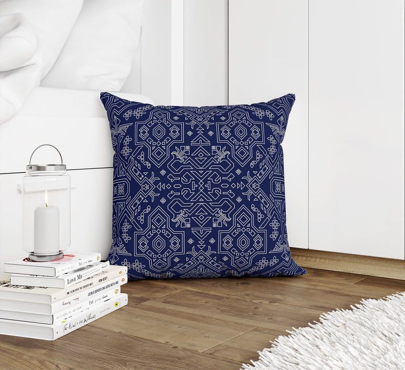 MAMLUK NAVY Accent Pillow By Kavka Designs