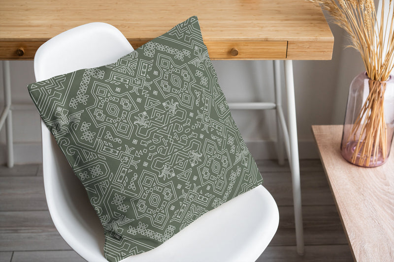 MAMLUK SAGE Accent Pillow By Kavka Designs