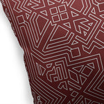 SULTANATE BURGUNDY Accent Pillow By Kavka Designs