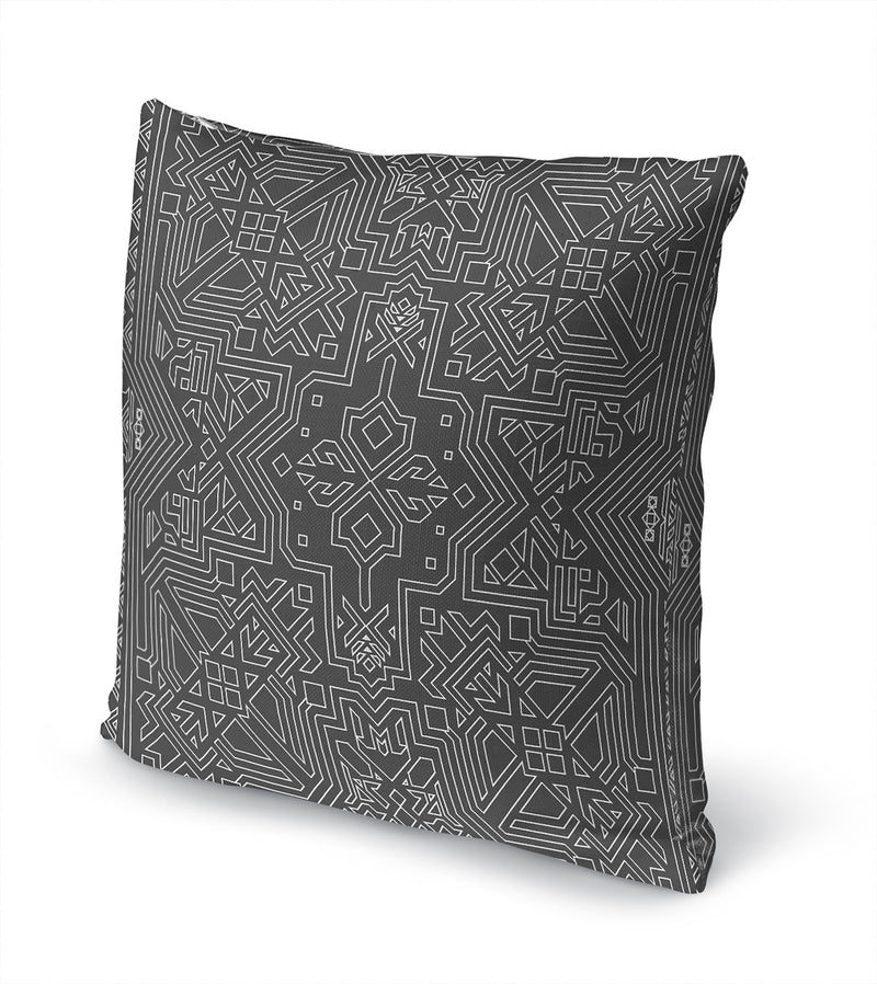 SULTANATE CHARCOAL Accent Pillow By Kavka Designs