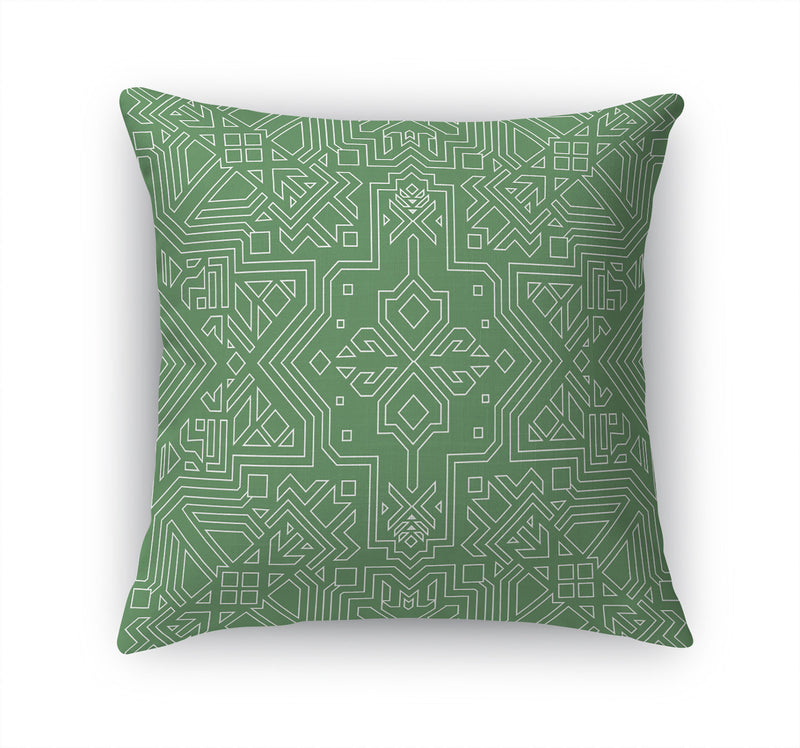 SULTANATE GREEN Accent Pillow By Kavka Designs