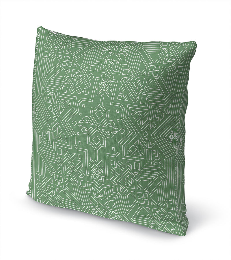 SULTANATE GREEN Accent Pillow By Kavka Designs