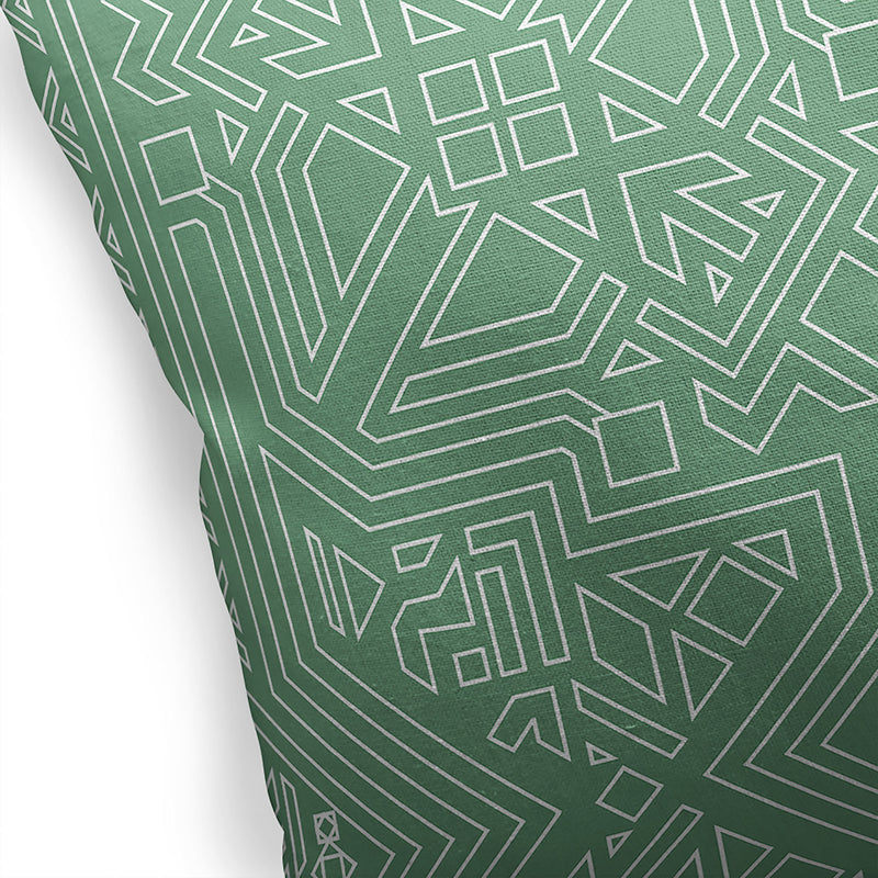 SULTANATE GREEN Accent Pillow By Kavka Designs