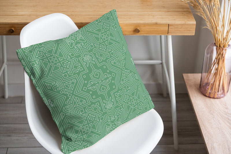 SULTANATE GREEN Accent Pillow By Kavka Designs