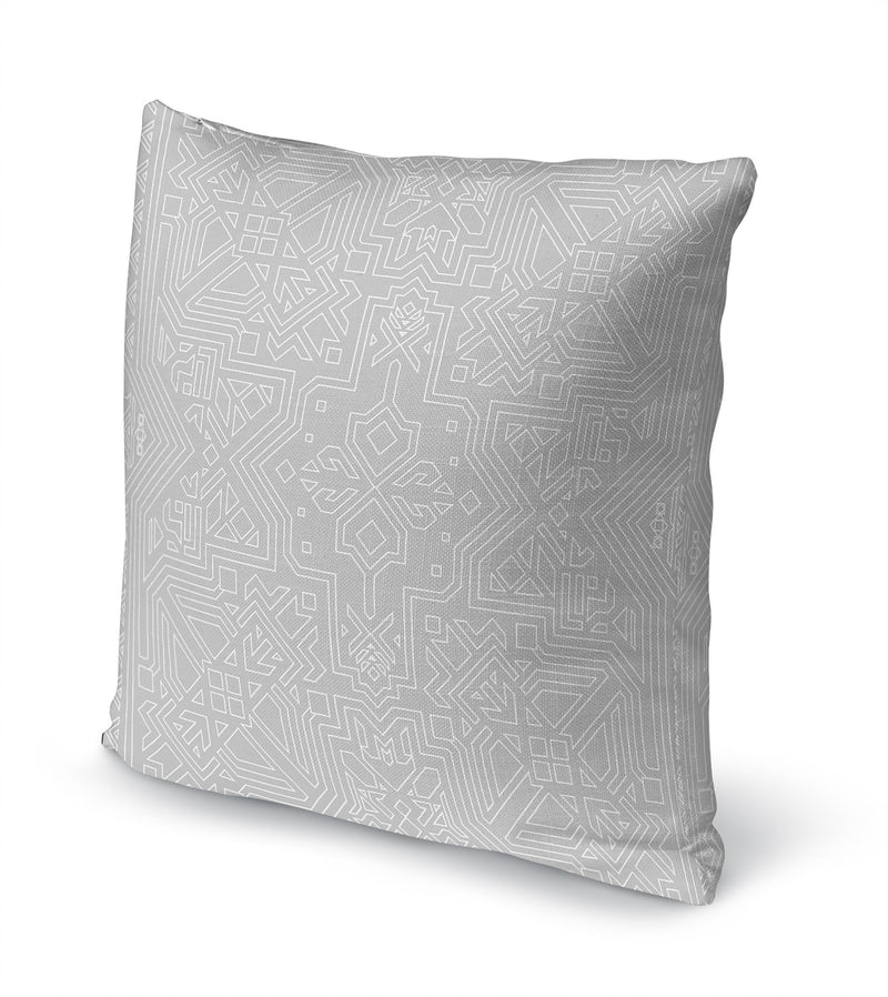 SULTANATE LIGHT GREY Accent Pillow By Kavka Designs