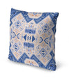 ABADEH BLUE AND GREY Accent Pillow By Kavka Designs