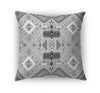 ABADEH CHARCOAL Accent Pillow By Kavka Designs