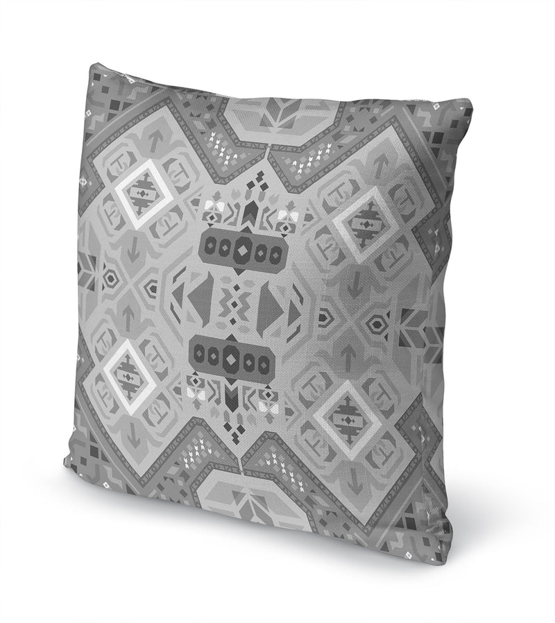 ABADEH CHARCOAL Accent Pillow By Kavka Designs