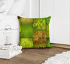 ECLECTIC BOHEMIAN PATCHWORK CILANTRO Accent Pillow By Kavka Designs