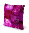 ECLECTIC BOHEMIAN PATCHWORK MAGENTA Accent Pillow By Kavka Designs