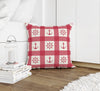 ANCHOR GALORE RED Accent Pillow By Kavka Designs