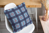 ANCHOR GALORE LIGHT BLUE AND RED Accent Pillow By Kavka Designs