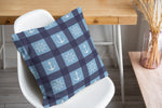 ANCHOR GALORE NAVY AND LIGHT BLUE Accent Pillow By Kavka Designs