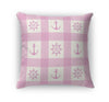 ANCHOR GALORE PINK Accent Pillow By Kavka Designs