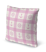 ANCHOR GALORE PINK Accent Pillow By Kavka Designs