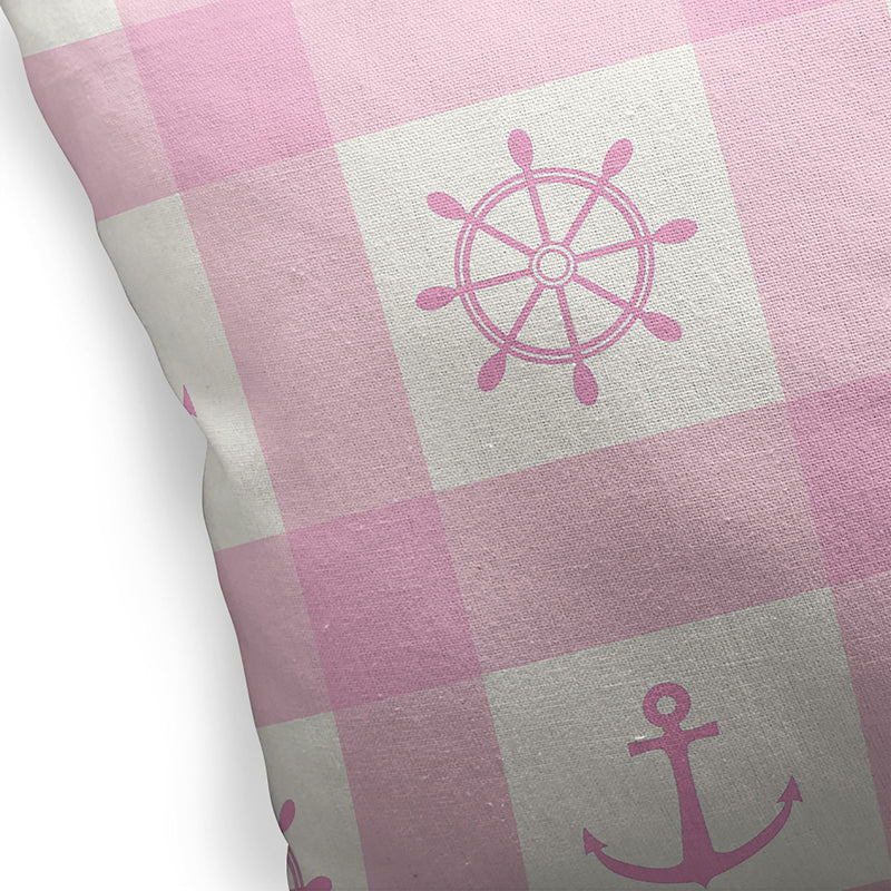 ANCHOR GALORE PINK Accent Pillow By Kavka Designs