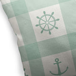 ANCHOR GALORE MINT Accent Pillow By Kavka Designs