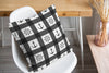 ANCHOR GALORE CHARCOAL AND WHITE Accent Pillow By Kavka Designs