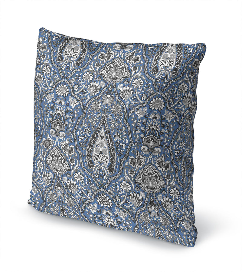 KIRMAN SLATE Accent Pillow By Kavka Designs